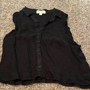 Black Sleeveless Top by Cloth & Stone small